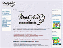 Tablet Screenshot of metagroup.co.za