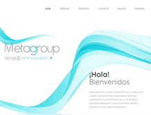 Tablet Screenshot of metagroup.com.ar